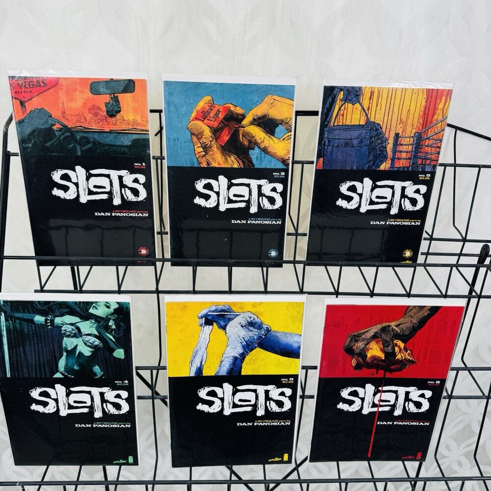 Slots #1-6 complete series Dan Panosian - Skybound‎ Image Comics